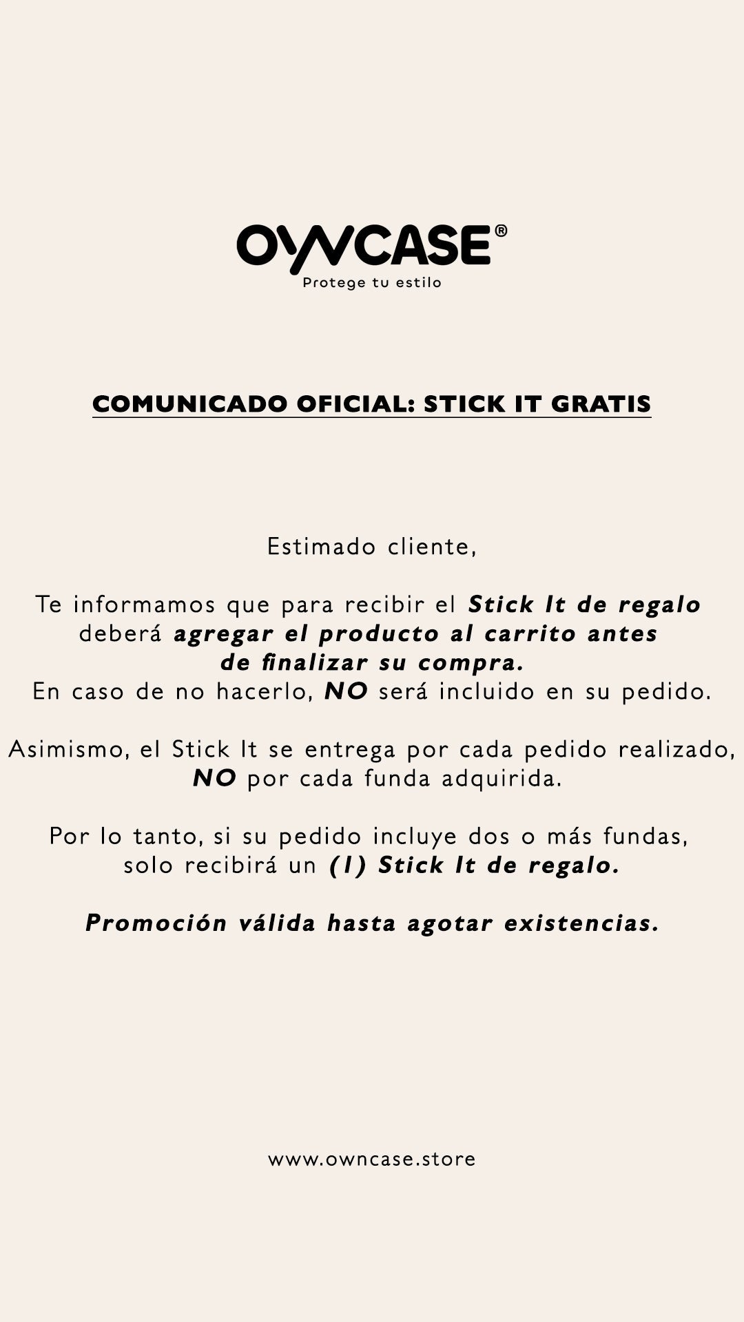 OWNCASE | Protege tu estilo | NW | CT